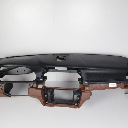 11-16 BMW F10 DASHBOARD PANEL DASH ASSEMBLY W/ BAG NO HUD CINNAMON BROWN OEM