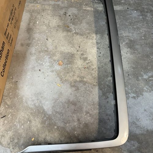 1989-1993 BMW E30 3-Series Rear Plastic Bumper Cover Lachssilber Metallic OEM