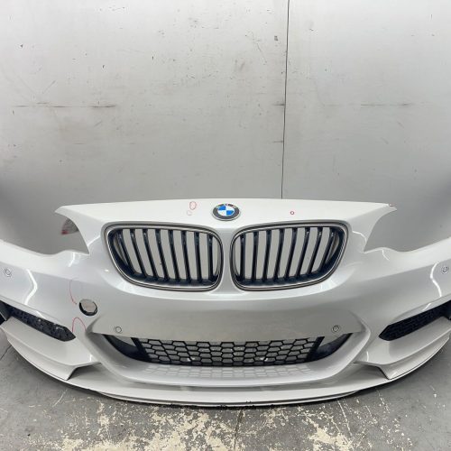 2017-2021 BMW M240I FRONT BUMPER COVER MINERAL WHITE (A96) OEM 2018-2020