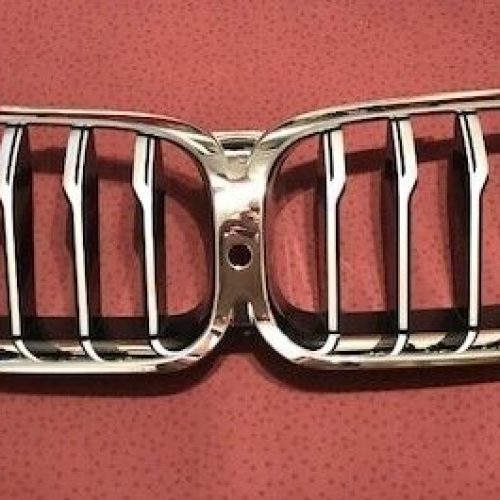 2020-2023 OEM BMW 840i, 850i, M8 Front Grille, Upper, Chrome with Camera hole