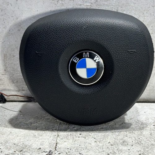 BMW E82 E90 E92 E93 Front Driver SPORT Steering Wheel Airbag Air Bag Black OEM