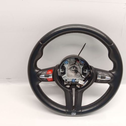 BMW F80 F82 F83 M3 M4 M2 Steering Wheel Manual Leather M Sport Carbon Fiber Trim