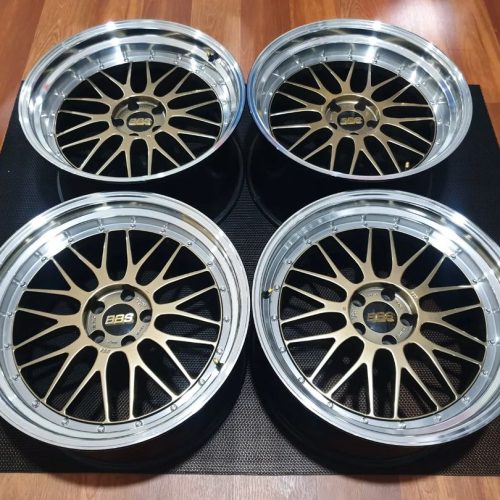 G8X DIAMOND GOLD LIMITED BBS LM WHEELS