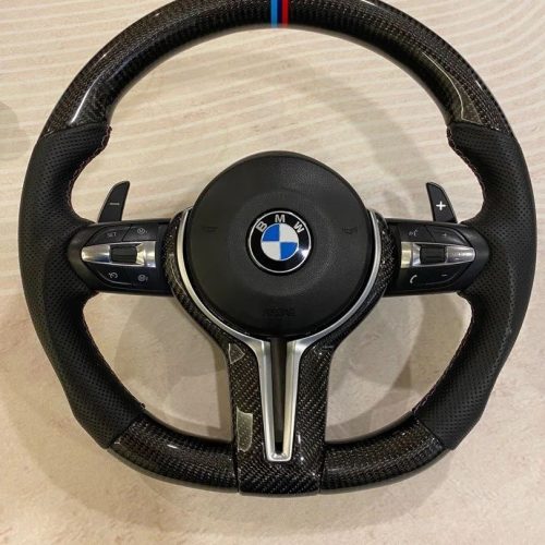 BMW F30 CARBON FIBER STEERING WHEEL