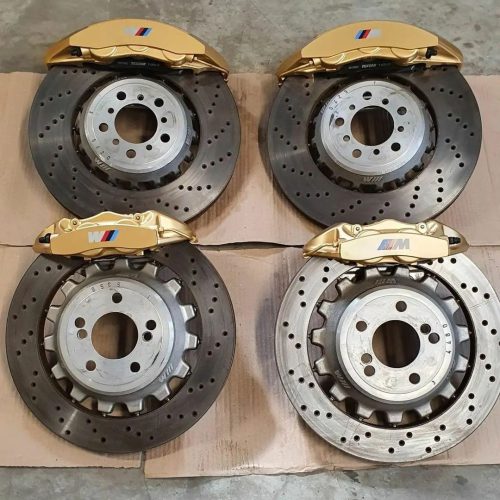 BMW M4 CERAMIC CALIPERS WITH STEEL ROTORS FOR E92 M3