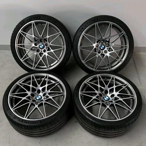 20″ BMW M3/M4 F80/F82 GENUINE M666 COMPETITION WHEELS AND TIRES