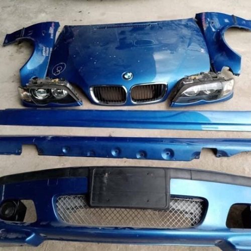 BMW E46 M SPORT BODY KIT INCLUDING HOOD AND HEADLIGHTS