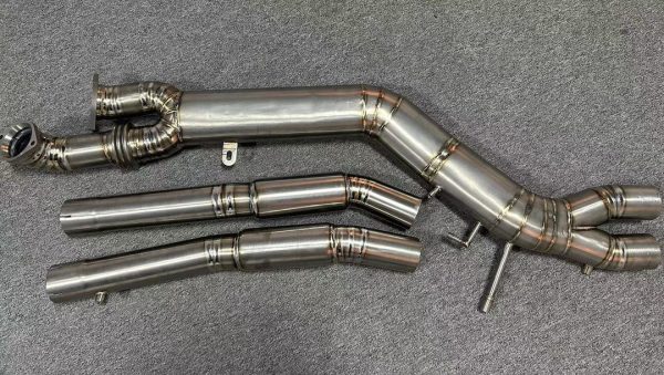 BMW G8X M3/M4 S58 3.0T 4' TITANIUM MID PIPES