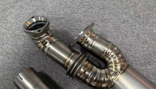 BMW G8X M3/M4 S58 3.0T 4' TITANIUM MID PIPES - Image 2