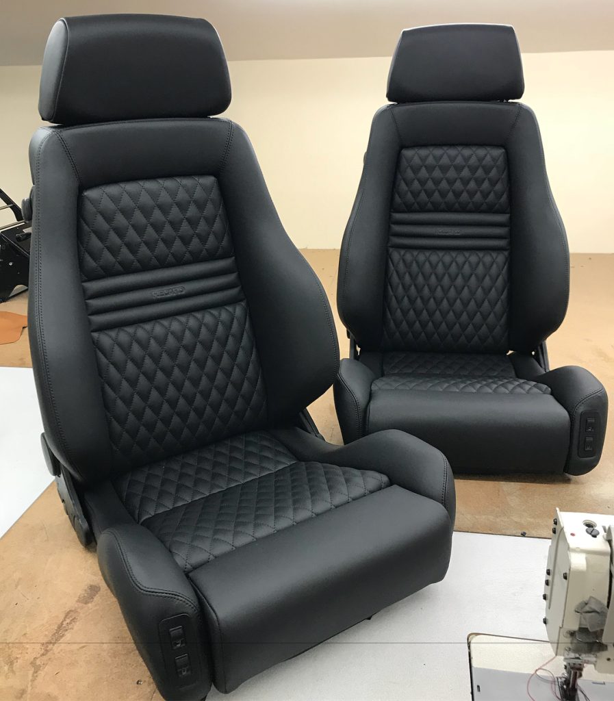 BMW E30/E36/E39 RECARO SEATS WITH EMBOSSING QUILTED FINISH