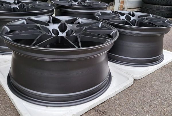 OEM BMW F8X M3/M4 Competition MATTE BLACK M666 Wheels - Image 4