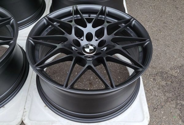 OEM BMW F8X M3/M4 Competition MATTE BLACK M666 Wheels - Image 8