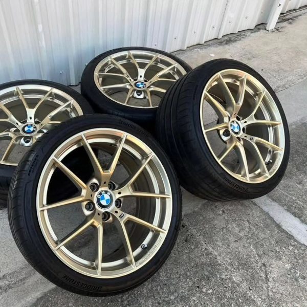 OEM BMW F Series M-Performance Gold 763M Wheels - Image 2