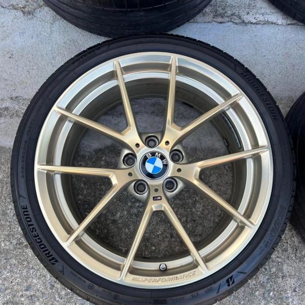 OEM BMW F Series M-Performance Gold 763M Wheels - Image 5