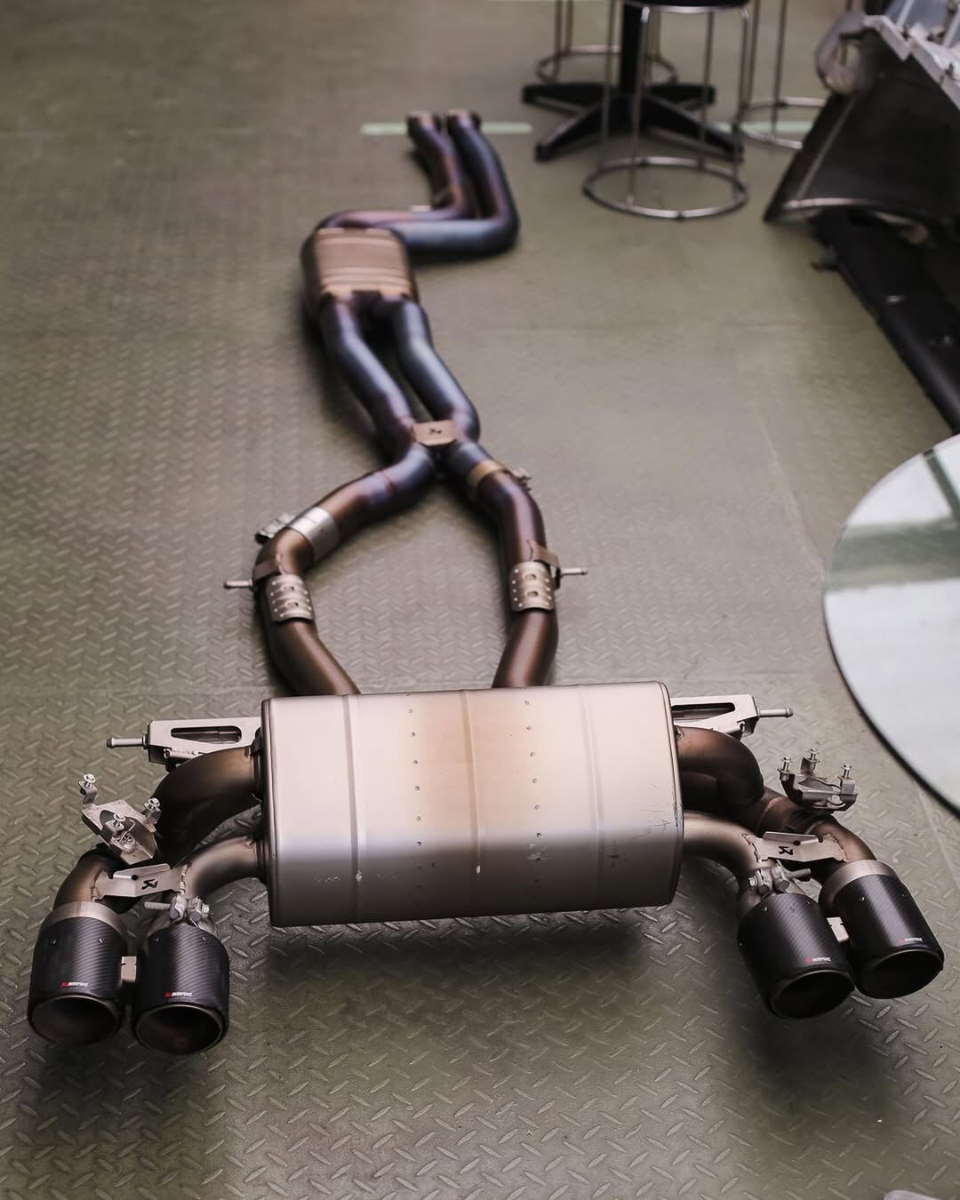 BMW M2C AKRAPOVIC TITANIUM COMPLETE EXHAUST