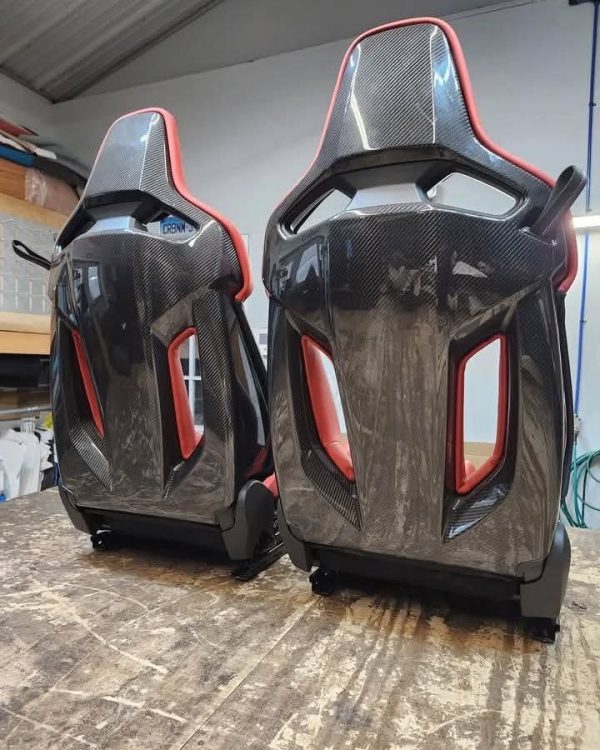 Used BMW G82 M4 Carbon Fiber Bucket Seats for Sale - Image 2