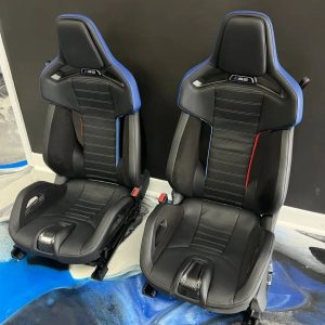 Used 2024 BMW G87 M2 Carbon Fiber Bucket Seats – Perfect Condition