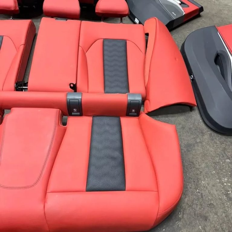 BMW G80 M3 Carbon Bucket Seats Fiona Red Interior – For Sale
