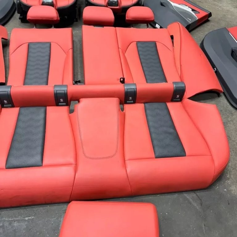 BMW G80 M3 Carbon Bucket Seats Fiona Red Interior – For Sale